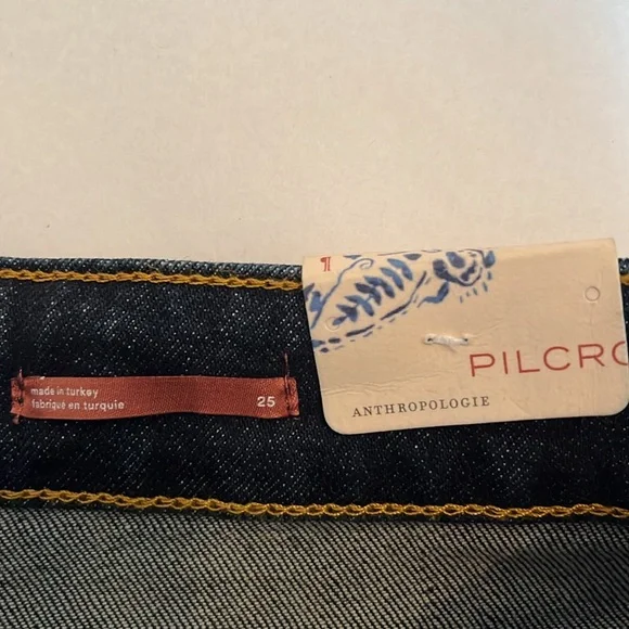 NWT Anthropologie Pilcro Side Split Hem Jeans - Picture 10 of 12